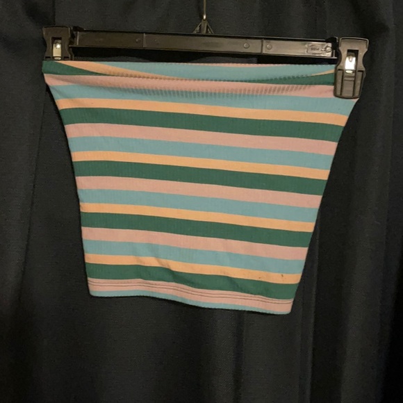 American Eagle striped tube top - Picture 1 of 2